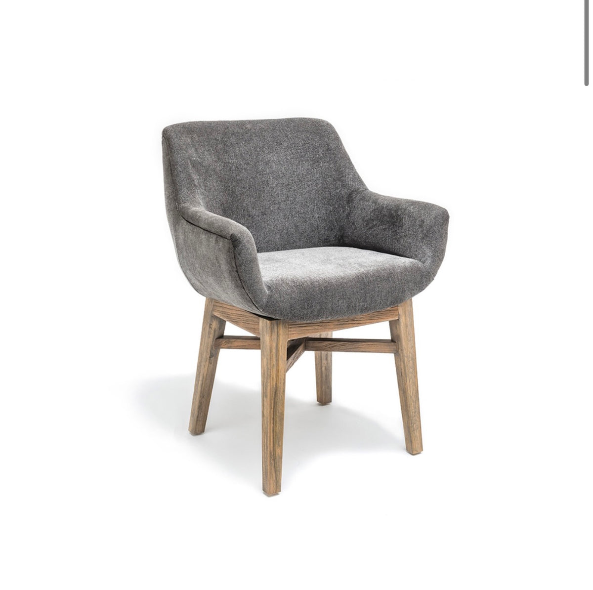 Butaca Velvet Gris