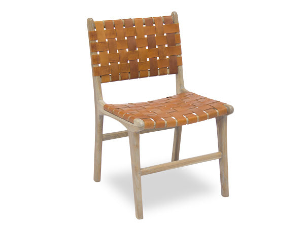 Silla Otto Cuero Marrón