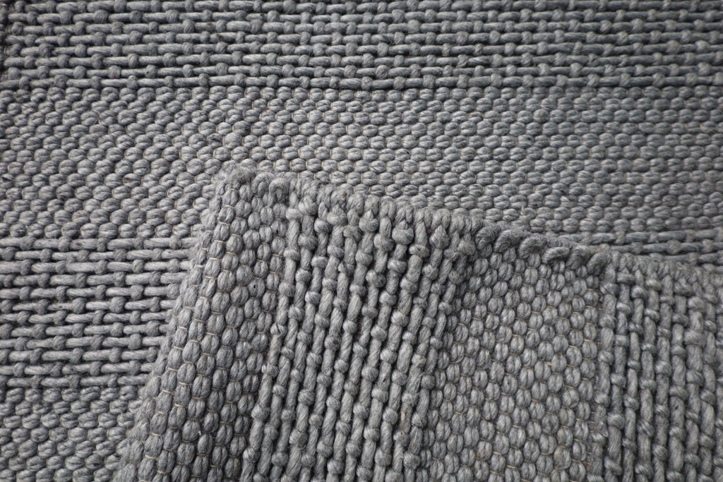Pure Wool Graphite Rug