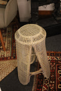 Stool de Rattan Alto