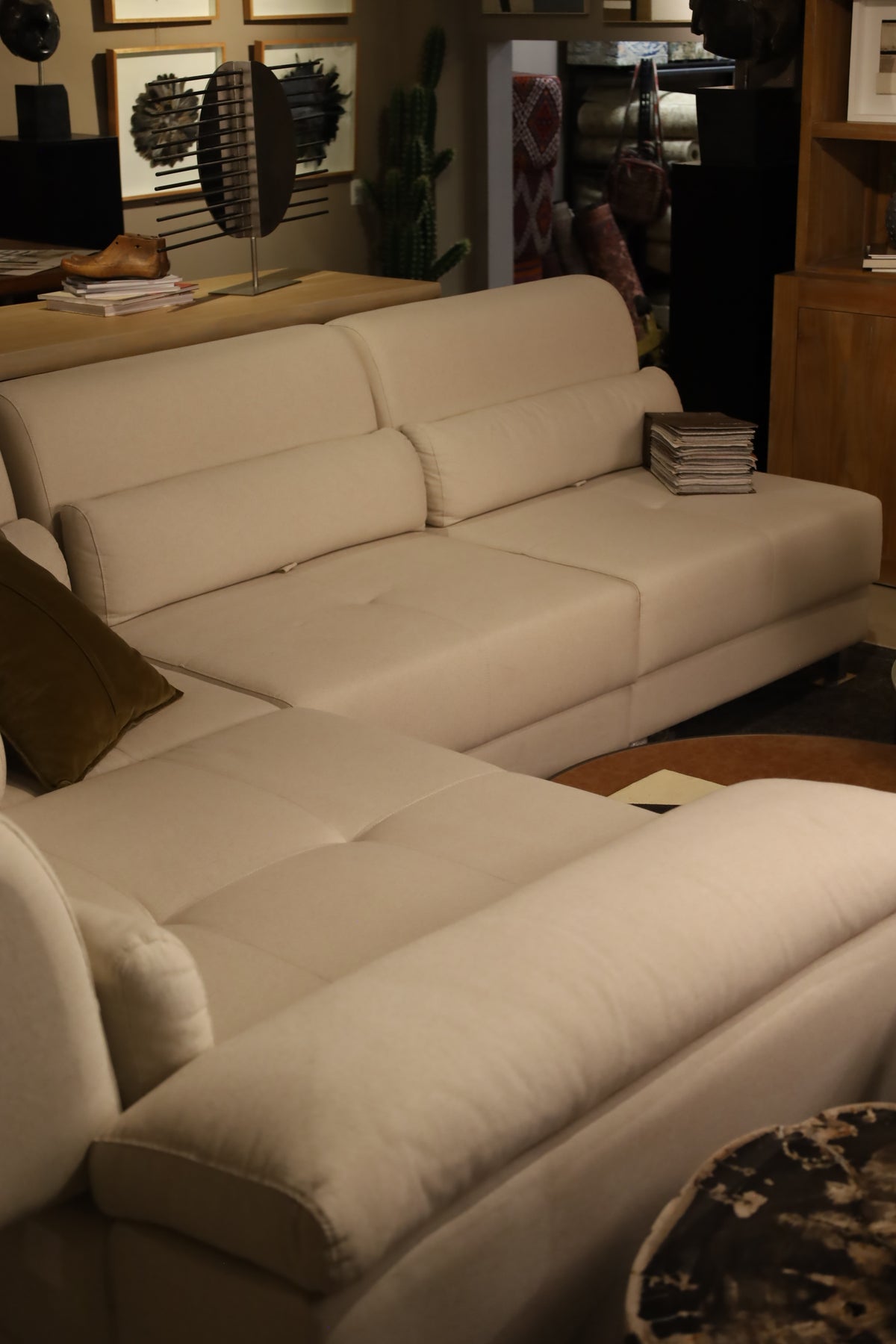 Sillón de 4 Módulos Beige