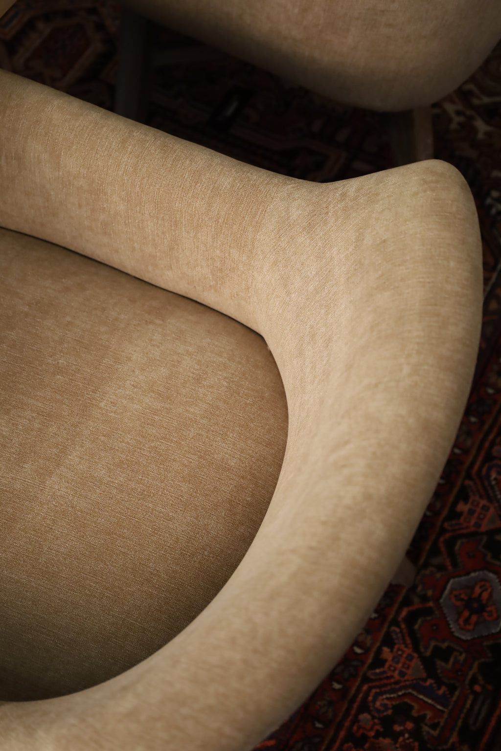 Butaca Velvet Beige