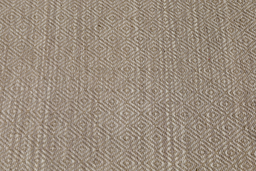 Alfombra de Yute y Algodón Beige