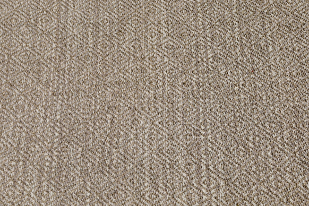 Alfombra de Yute y Algodón Beige