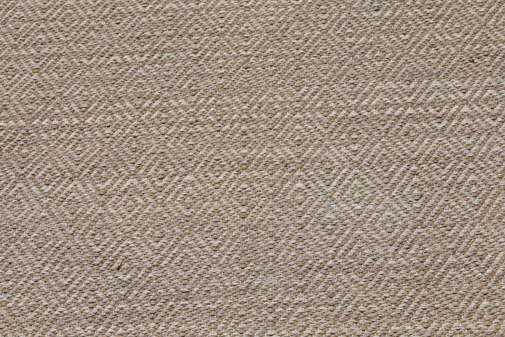 Alfombra de Yute y Algodón Beige